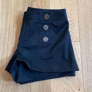 Express black shorts